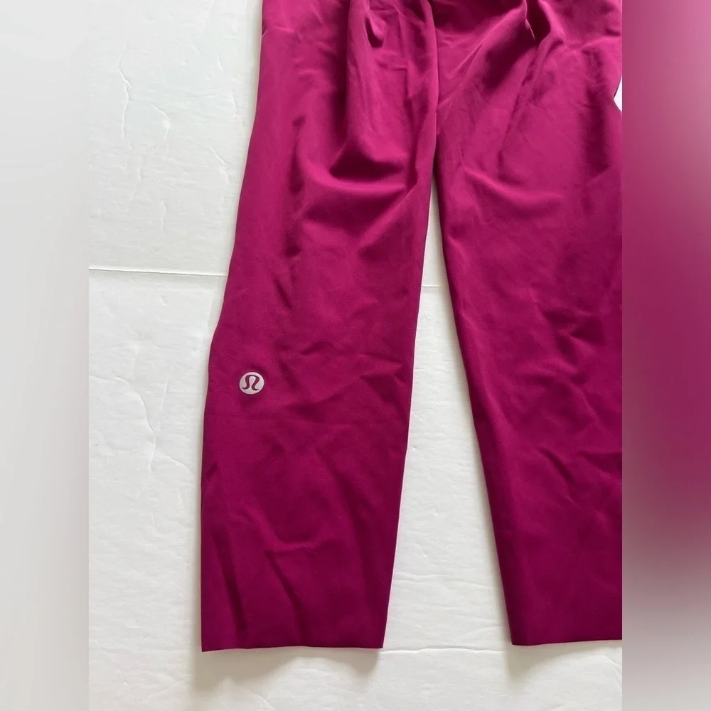 Lululemon Base Pace High Rise Crop Size 4 Pink